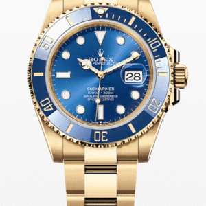 Rolex Submariner Date Blue Dial 41mm Yellow Gold