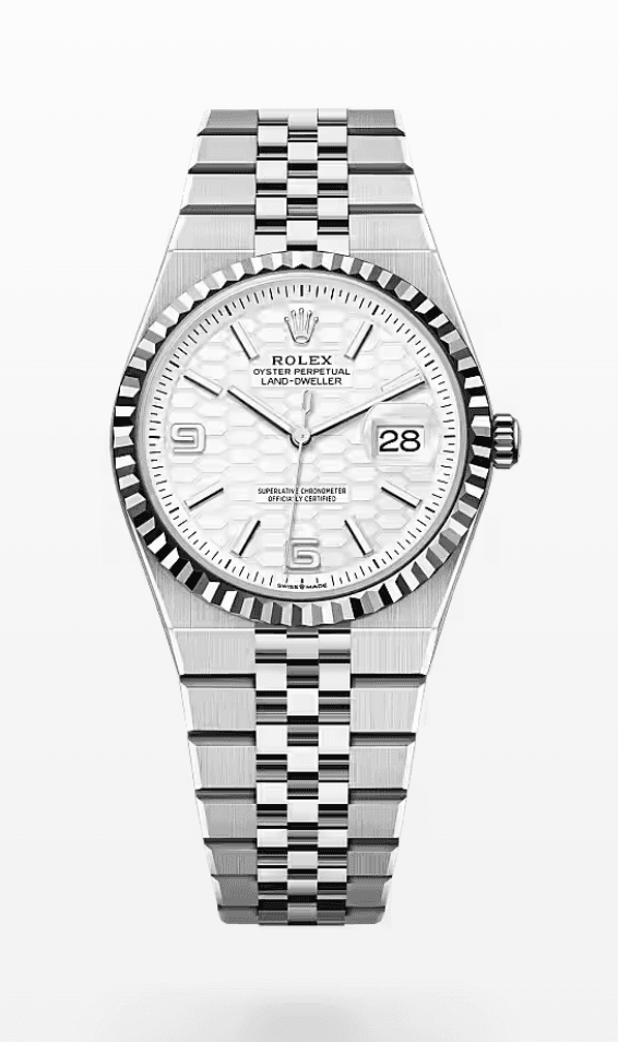 Rolex Land-Dweller White Dial 36mm Stainless Steel
