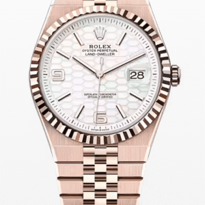 Rolex Land-Dweller White Dial 40mm Rose Gold