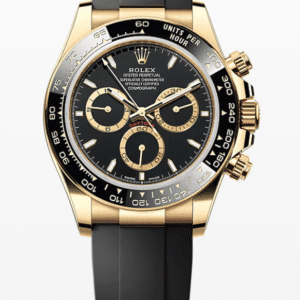 Rolex Oysterflex Daytona Black Dial 40mm Yellow Gold