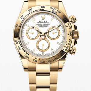 Rolex Daytona White Dial 40mm Full Yellow Gold
