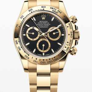 Rolex Daytona Black Dial 40mm Full Yellow Gold