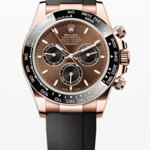 Rolex Oysterflex Daytona Chocolate Dial 40mm Everose Gold
