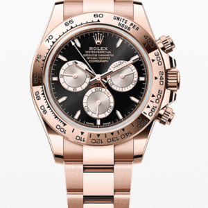 Rolex Daytona Black Dial 40mm Full Everose Gold