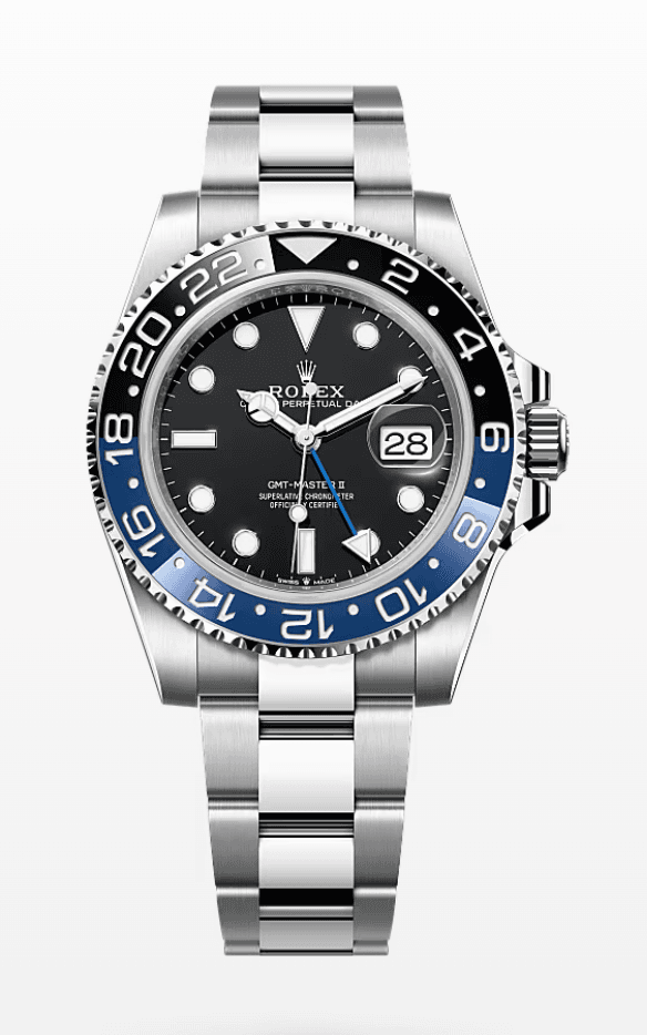 Rolex GMT-Master 2 Batman Oyster Bracelet 41mm Stainless Steel