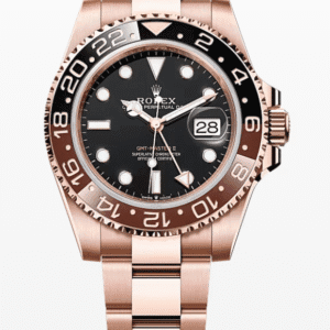 Rolex GMT-Master 2 Black Dial 41mm Full Everose Gold