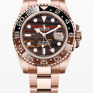 Rolex GMT-Master 2 Tiger Iron Dial 41mm Full Everose Gold