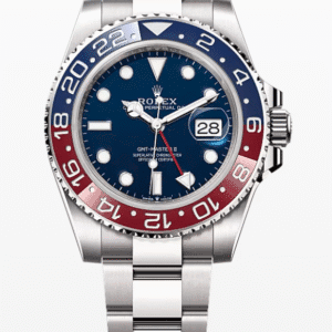 Rolex GMT-Master 2 Pepsi Blue Dial 41mm Full White Gold