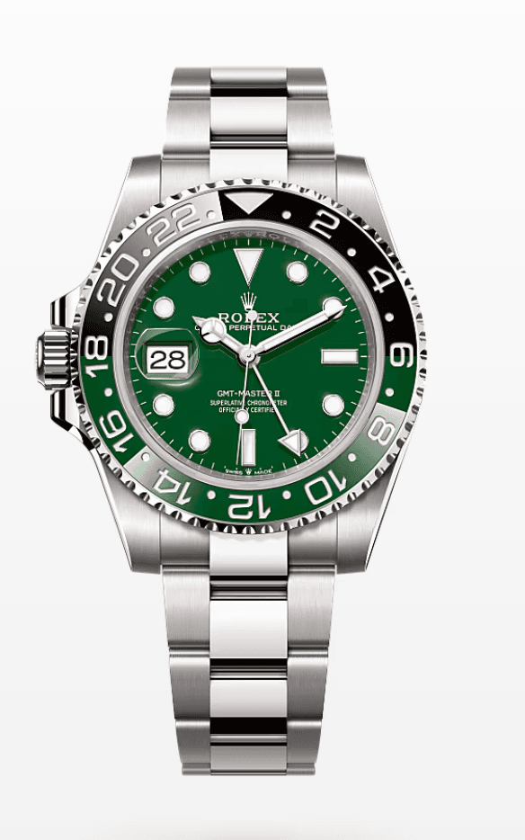 Rolex GMT-Master 2 Sprite Green Dial 41mm Full White Gold
