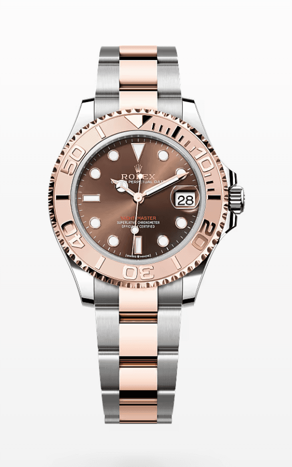Rolex Yacht-Master Chocolate Dial 37mm Two-Tone Everose Gold and Stainless Steel