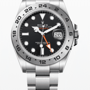 Rolex Explorer 2 Black Dial 42mm Stainless Steel