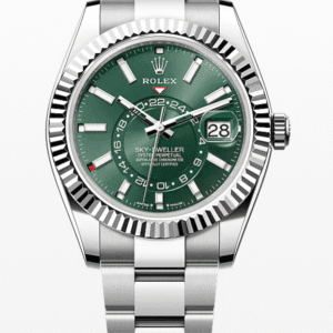Rolex Sky-Dweller Green Dial 42mm Oyster Bracelet Stainless Steel