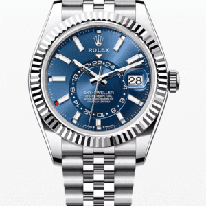 Rolex Sky-Dweller Blue Dial 42mm Jubilee Bracelet Stainless Steel