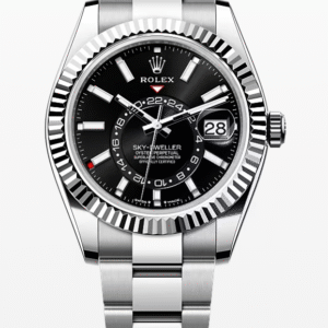 Rolex Sky-Dweller Black Dial 42mm Oyster Bracelet Stainless Steel