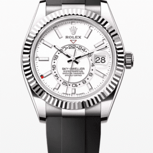 Rolex Oysterflex Sky-Dweller White Dial 42mm White Gold