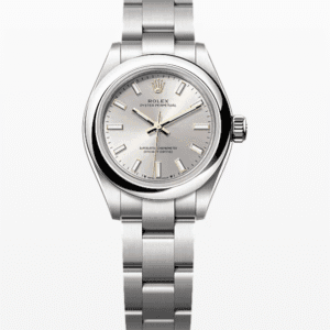 Rolex Oyster Perpetual Silver Dial 28mm Stainless Steel