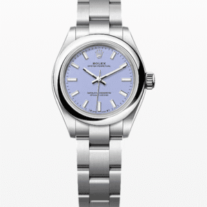 Rolex Oyster Perpetual Lavender Dial 28mm Stainless Steel