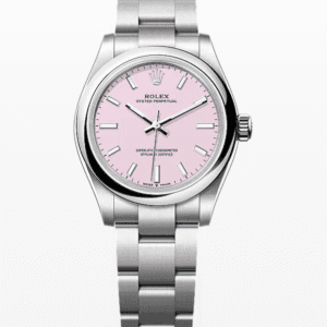 Rolex Oyster Perpetual Candy Pink Dial 31mm Stainless Steel