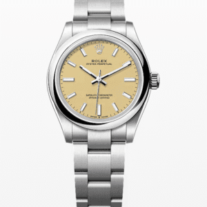 Rolex Oyster Perpetual Beige Dial 31mm Stainless Steel
