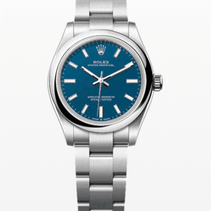 Rolex Oyster Perpetual Blue Dial 31mm Stainless Steel