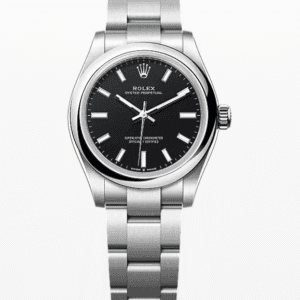 Rolex Oyster Perpetual Black Dial 31mm Stainless Steel