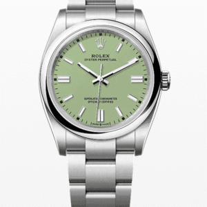 Rolex Oyster Pistachio Dial 36mm Stainless Steel