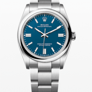 Rolex Oyster Blue Dial 36mm Stainless Steel