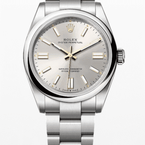 Rolex Oyster Perpetual Silver Dial 41mm Stainless Steel