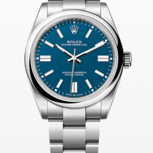 Rolex Oyster Perpetual Blue Dial 41mm Stainless Steel