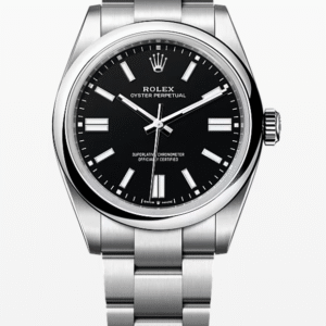 Rolex Oyster Perpetual Black Dial 41mm Stainless Steel