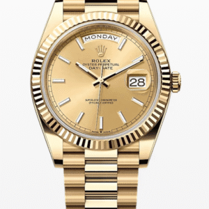 Rolex Daydate Champagne Dial 40mm Full Yellow Gold