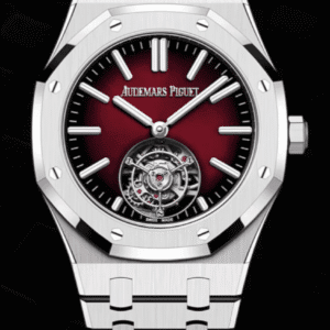 Audemars Piguet Royal Oak 41mm Flying Tourbillon Smoked Burgundy Dial Stainless Steel
