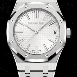 Audemars Piguet Royal Oak 41mm Silver "Grande Tapisserie" Dial Stainless Steel