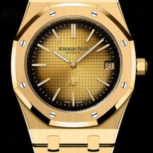 Audemars Piguet Royal Oak "Jumbo" Extra-Thin 39mm Smoked Yellow-Gold Dial Full Yellow Gold