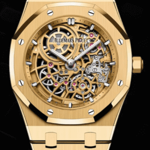 Audemars Piguet Royal Oak "Jumbo" Extra-Thin 39mm Yellow-Gold Openworked Dial Full Yellow Gold