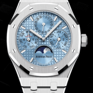 Audemars Piguet Royal Oak Perpetual Calendar 38mm Light Blue Dial Stainless Steel