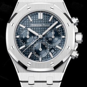 Audemars Piguet Royal Oak Chronograph 38mm Blue "Grande Tapisserie" Dial Stainless Steel