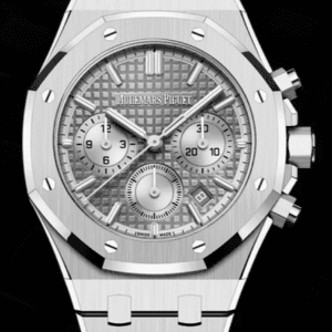 Audemars Piguet Royal Oak Chronograph 38mm Grey "Grande Tapisserie" Dial Stainless Steel