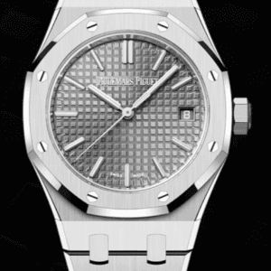 Audemars Piguet Royal Oak 37mm Grey "Grande Tapisserie" Dial Stainless Steel