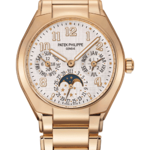 Patek Philippe Twenty-4 Perpetual Calendar 36mm Silver Satin-Finished Dial Full Rose Gold