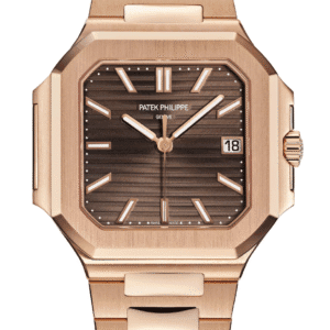 Patek Philippe Cubitus 40mm Sunburst Brown Dial Full Rose Gold