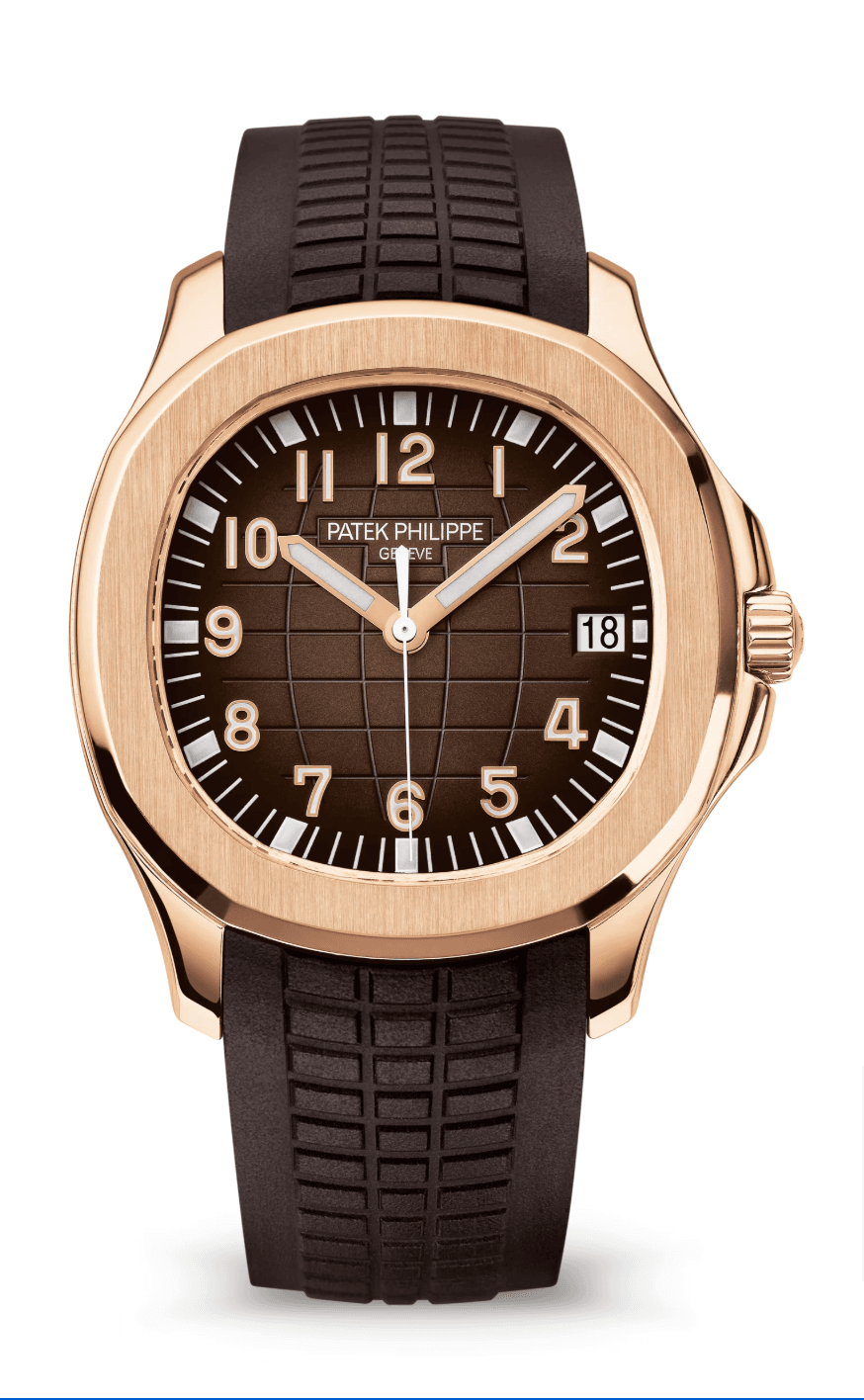 Patek Philippe Aquanaut 41mm Sunburst Brown Dial Rose Gold