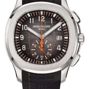 Patek Philippe Aquanaut Chronograph 42mm Sunburst Charcoal Grey Dial Stainless Steel