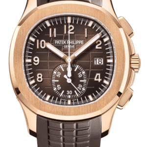 Patek Philippe Aquanaut Chronograph 42mm Sunburst Brown Dial Rose Gold
