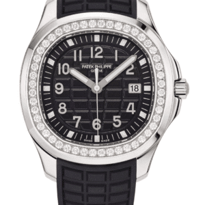 Patek Philippe Aquanaut Luce 39mm Black Dial Diamond Bezel Stainless Steel