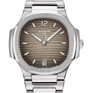 Patek Philippe Nautilus 35mm Opaline Grey Black Gradient Dial Stainless Steel