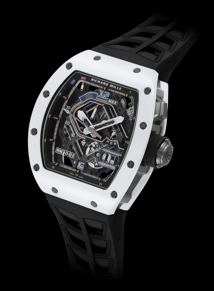 Richard Mille RM30-01 Declutchable Rotor White Ceramic